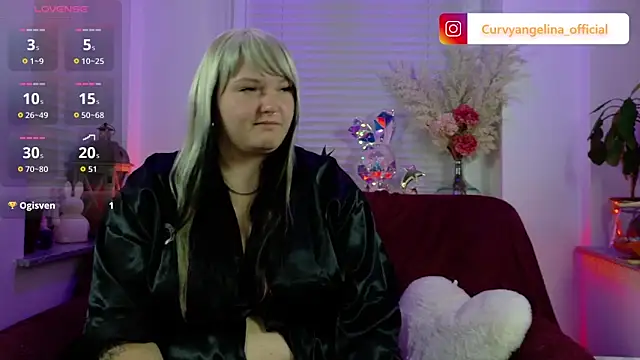 CurvyAngelina Official online show from 10-07-25, 07:55