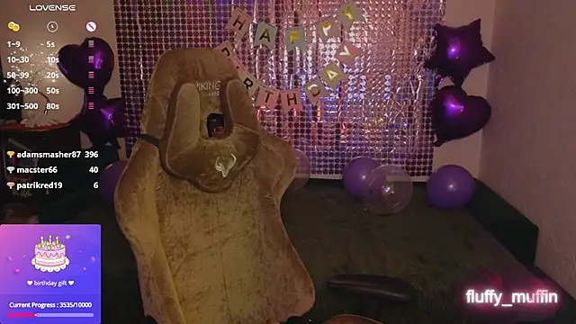 Fluffy muffin  online show from 01-19-25, 10:06