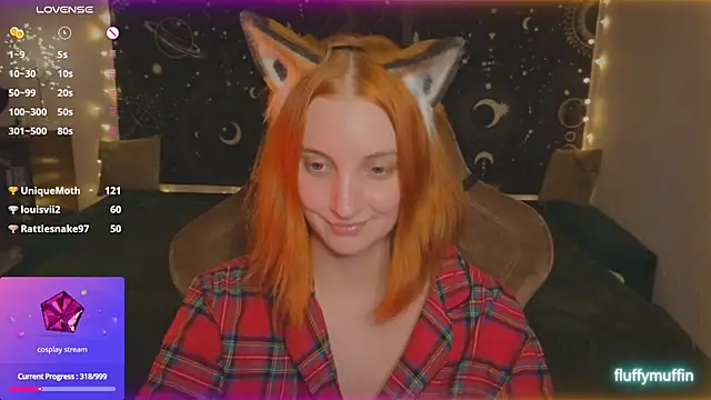 Fluffy muffin  online show from 02-15-25, 10:10