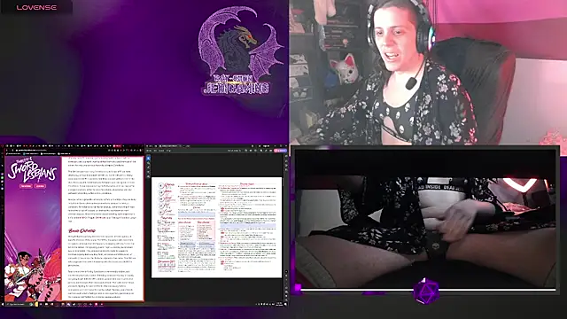 Rae-Suon online show from 03-22-25, 01:32