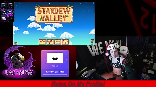 Rae-Suon online show from 12-21-25, 01:13