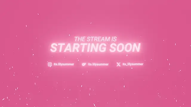 lilysummer1 online show from 01-18-26, 08:56