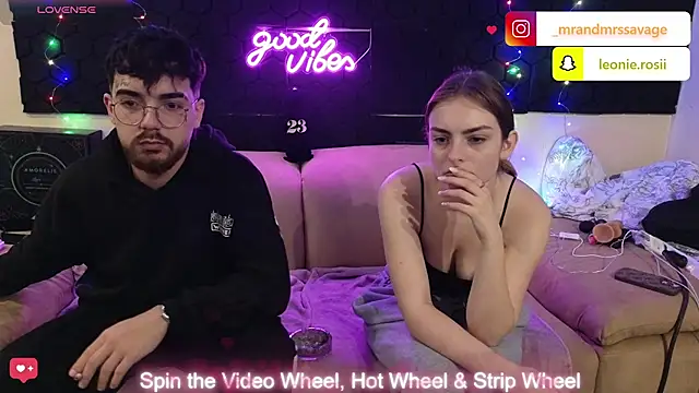 Snapshot of MrAndMrsSavage chatting on 12-23-24, 10:33 MrAndMrsSavage online show from 12-23-24, 10:33