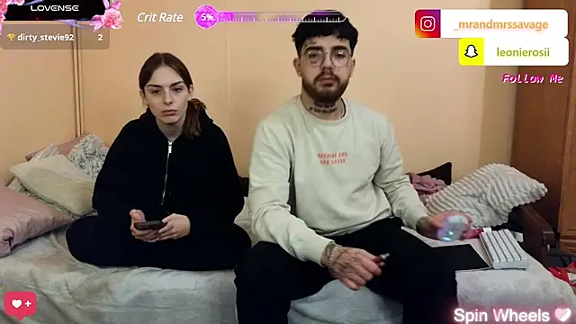 Snapshot of MrAndMrsSavage chatting on 02-05-25, 11:17 MrAndMrsSavage online show from 02-05-25, 11:17