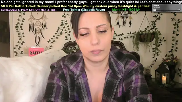 Snapshot of IsabelleRaven chatting on 11-25-25, 11:27 IsabelleRaven online show from 11-25-25, 11:27