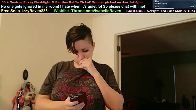 IsabelleRaven online show from 01-11-26, 08:03