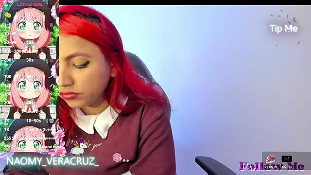 Snapshot of Naomy_veracruz_ chatting on 01-21-25, 04:37 Naomy veracruz online show from 01-21-25, 04:37