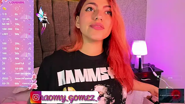 Snapshot of Naomy_veracruz_ chatting on 10-20-25, 12:27 Naomy veracruz online show from 10-20-25, 12:27