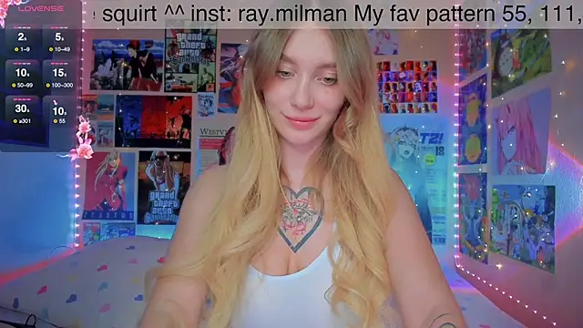 Snapshot of AliceMilman chatting on 02-13-25, 01:37 AliceMilman online show from 02-13-25, 01:37