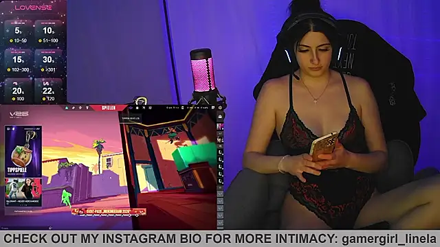 Snapshot of Gamergirl-Linela chatting on 02-23-26, 10:07 Gamergirl-Linela online show from 02-23-26, 10:07