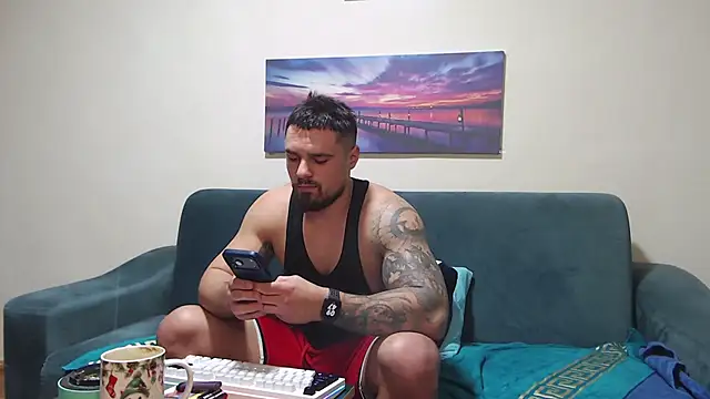 Tiberius hunk online show from 01-12-26, 07:46