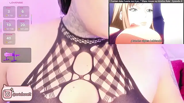 AriaBursett online show from 10-23-25, 05:01