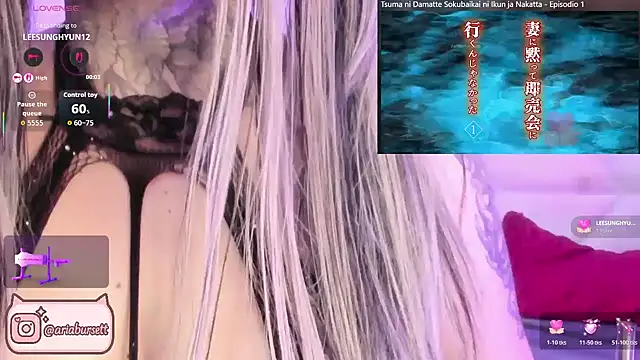 AriaBursett online show from 10-25-25, 03:40