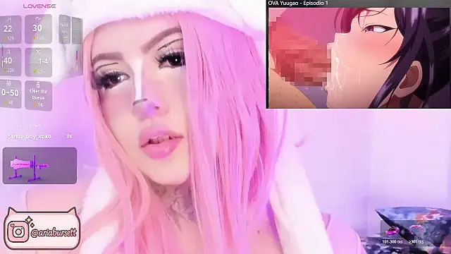 AriaBursett online show from 10-28-25, 05:26