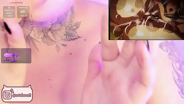 AriaBursett online show from 10-30-25, 05:35