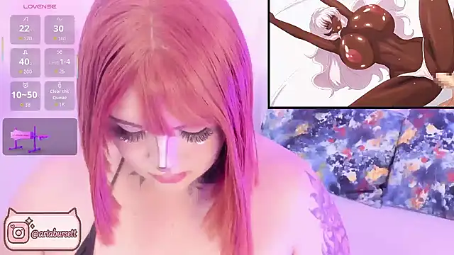 AriaBursett online show from 11-03-25, 04:41