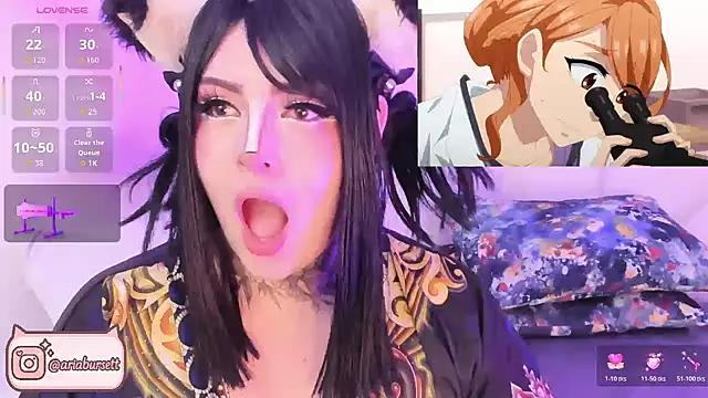 AriaBursett online show from 11-09-25, 01:37