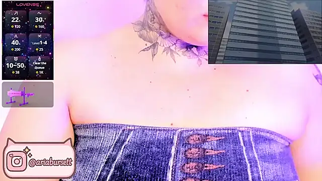 AriaBursett online show from 11-20-25, 03:45