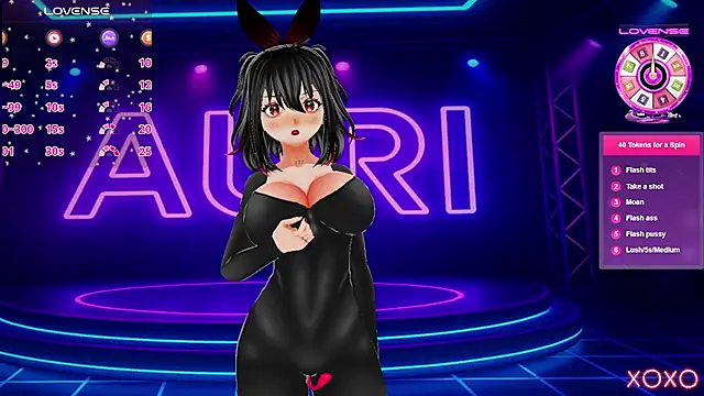 Auri Hikaru online show from 09-10-25, 10:43