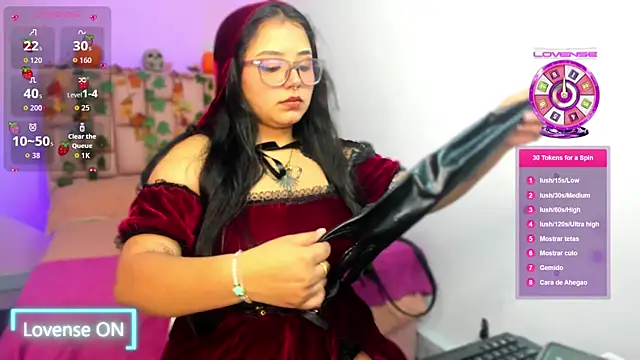 SofiDoll cg online show from 10-31-25, 12:39