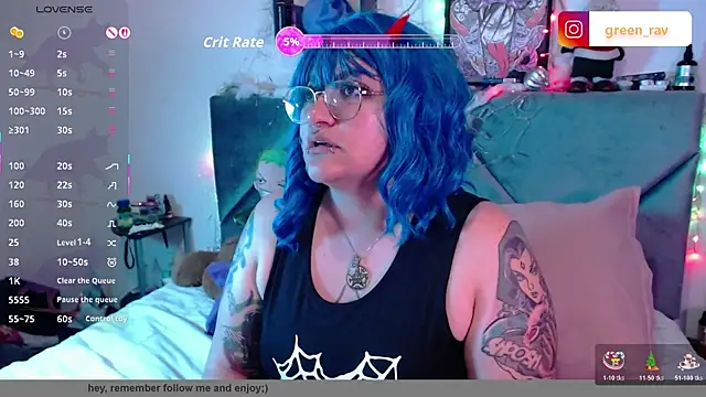 XxGreenGoodxX online show from 12-21-25, 05:25