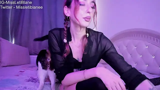 Snapshot of MissLetiBlane chatting on 02-04-25, 06:46 MissLetiBlane online show from 02-04-25, 06:46