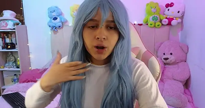 Snapshot of NekoWaifu chatting on 02-19-26, 02:13 NekoWaifu online show from 02-19-26, 02:13