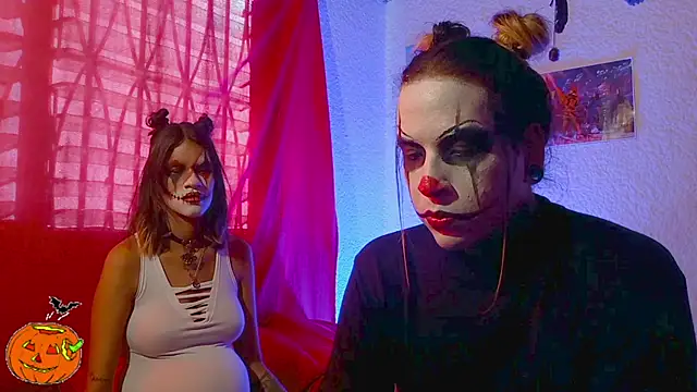 Couple Moth666 online show from 10-31-25, 08:54