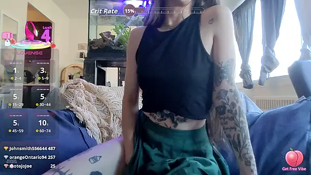 Inked Snow Muse online show from 10-09-25, 04:05