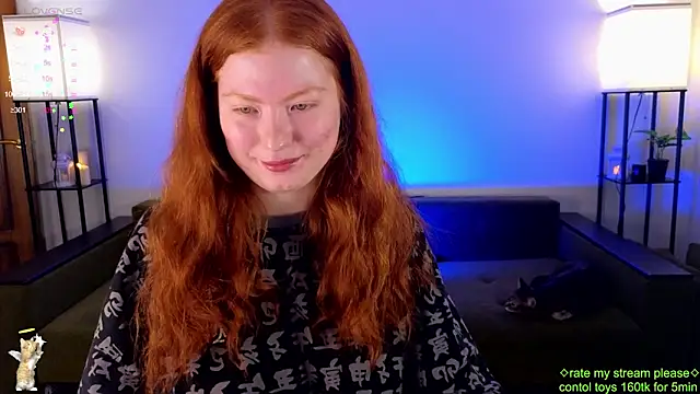 Snapshot of GingerCute chatting on 12-01-25, 10:53 GingerCute online show from 12-01-25, 10:53