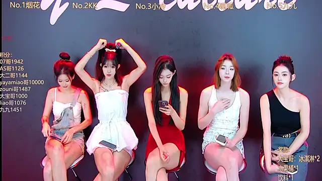 Snapshot of DX-002 chatting on 10-21-25, 01:39 DX-002 online show from 10-21-25, 01:39