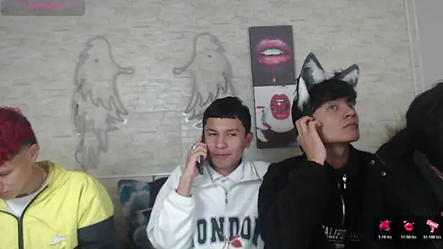 Snapshot of axel_milo_kairo_and_noa chatting on 11-22-25, 04:11 axel milo kairo and noa online show from 11-22-25, 04:11