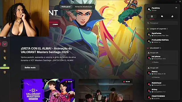 pandinhagamer online show from 02-26-26, 04:33