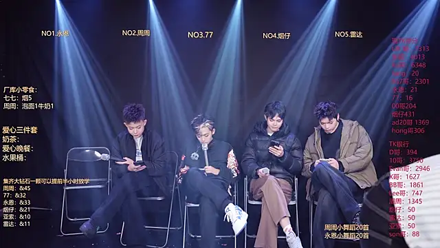 Snapshot of BTS-007 chatting on 02-12-26, 12:11 BTS-007 online show from 02-12-26, 12:11