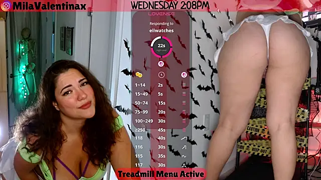 Snapshot of MilaValentina chatting on 10-29-25, 06:09 MilaValentina online show from 10-29-25, 06:09