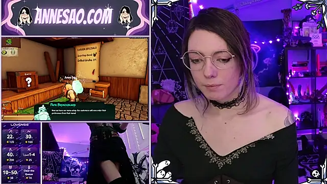 AnneSao online show from 01-12-26, 01:11