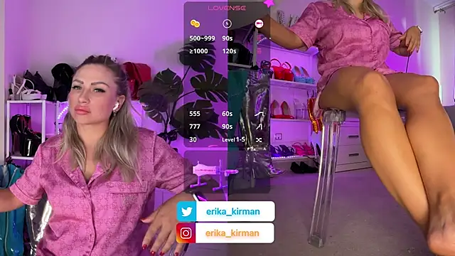 Erika Kirman online show from 09-11-25, 03:56