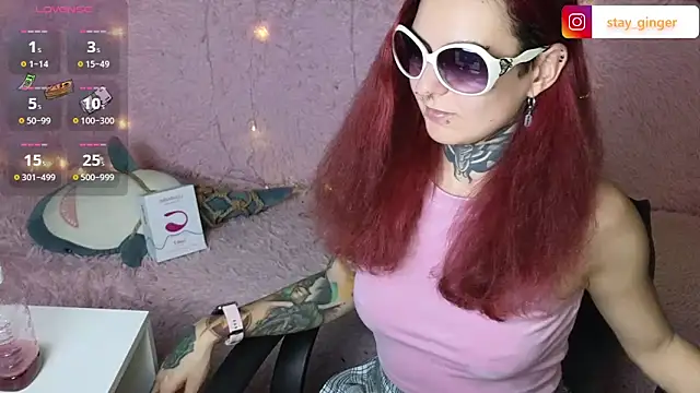 Ginger Stay online show from 12-19-24, 08:55