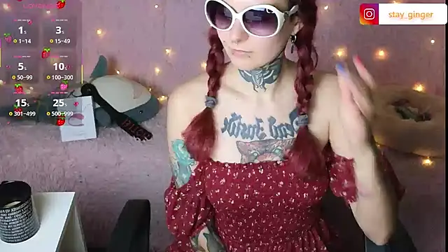 Ginger Stay online show from 02-13-25, 08:34