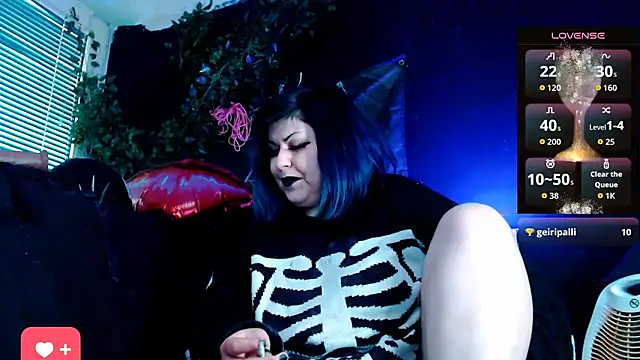 Snapshot of Psychobitch7 chatting on 02-05-26, 09:14 Psychobitch7 online show from 02-05-26, 09:14