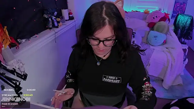 Snapshot of JennKenobi chatting on 10-21-25, 02:51 JennKenobi online show from 10-21-25, 02:51