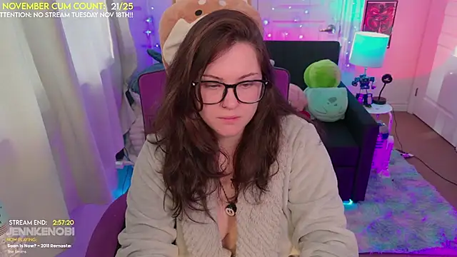 Snapshot of JennKenobi chatting on 11-17-25, 03:29 JennKenobi online show from 11-17-25, 03:29