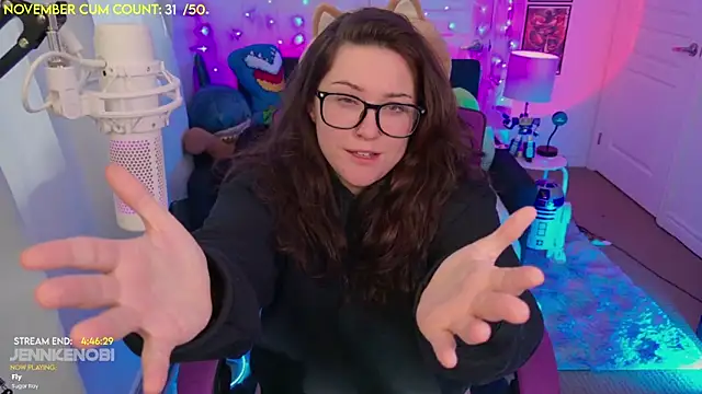 Snapshot of JennKenobi chatting on 11-20-25, 03:34 JennKenobi online show from 11-20-25, 03:34