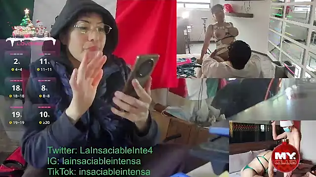 LaInsaciableIntensa online show from 01-16-25, 08:25