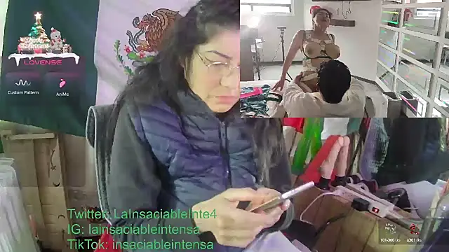 LaInsaciableIntensa online show from 01-24-25, 01:47
