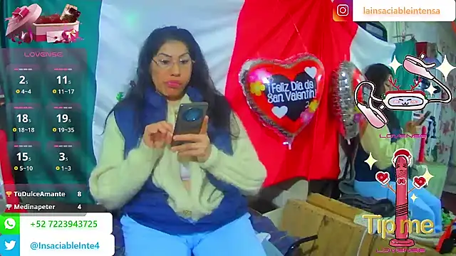 LaInsaciableIntensa online show from 02-19-25, 02:01