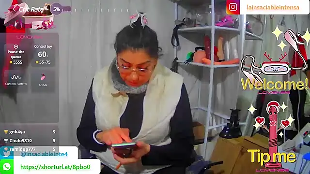 LaInsaciableIntensa online show from 02-23-25, 01:57