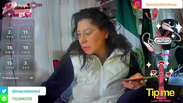 LaInsaciableIntensa online show from 03-01-25, 01:07