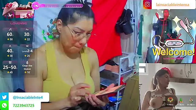 LaInsaciableIntensa online show from 03-14-25, 09:32