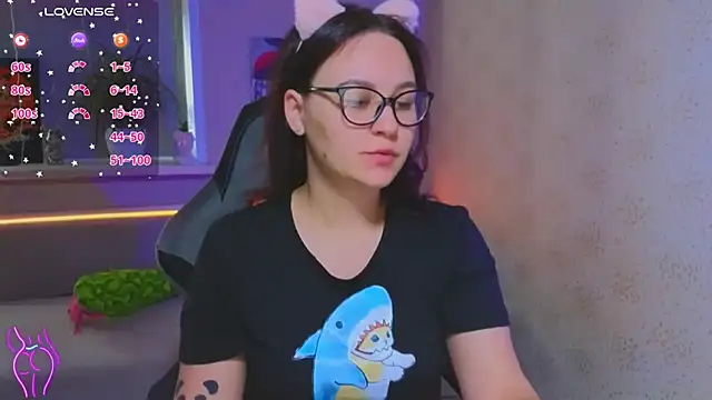 Snapshot of EsterLogan chatting on 09-19-25, 12:28 EsterLogan online show from 09-19-25, 12:28